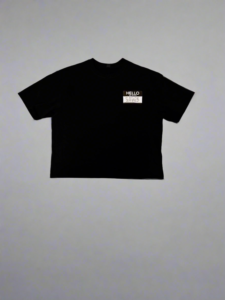 I AM SAVED — An Oversized Tee That Boldly Declares Your Faith