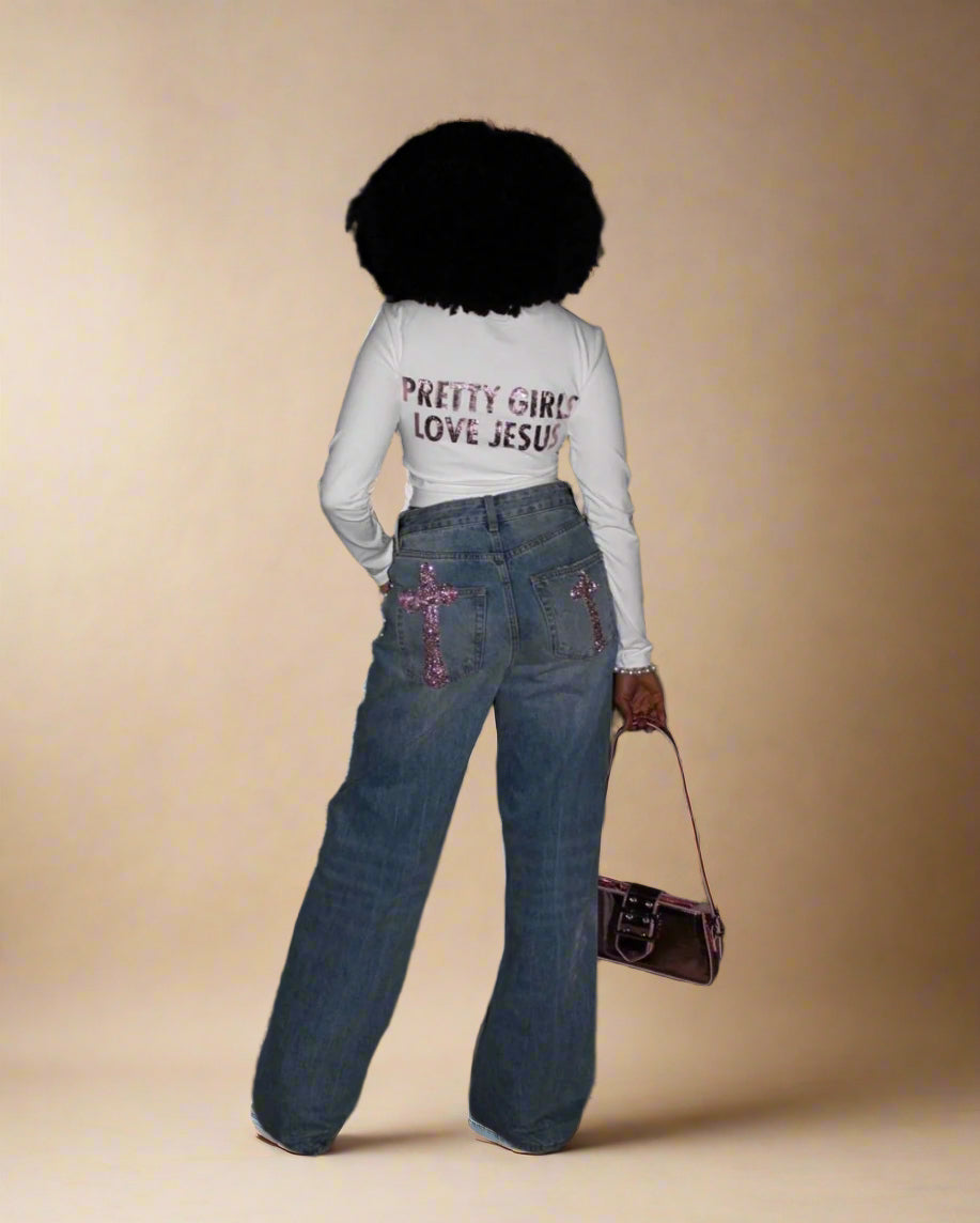 Pretty Girls x Jesus – Norbelstudio Long Sleeve | Chosen Édition