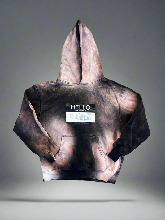Saved by Grace Acid Wash Hoodie