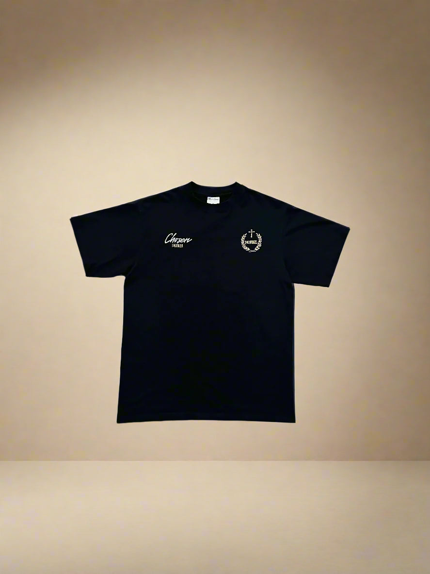 Norbelstudio – Le T-Shirt No.09, The Chosen Collection | 1 Peter 2:9 (Black)